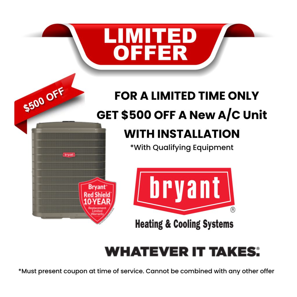 air conditioner installation specials